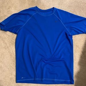 Nike Dri Fit Mens Large Blue T-Shirt